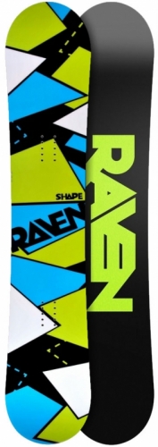 Pánský snowboard komplet Raven Shape black - VÝPRODEJ