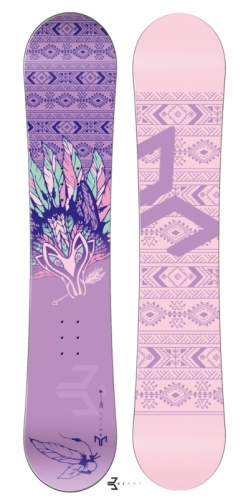 Dámský snowboard komplet Beany Spirit fialový - VÝPRODEJ
