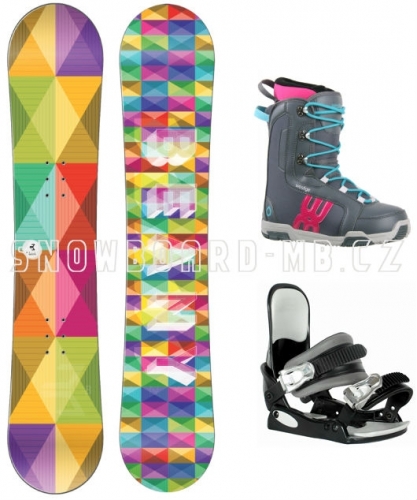 Dívčí a dámský snowboardový komplet Beany Spectre s botami Westige