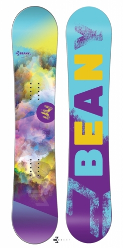 Dívčí a dámský snowboard komplet Beany Meadow s rychlozapínacím vázáním SP - VÝPRODEJ
