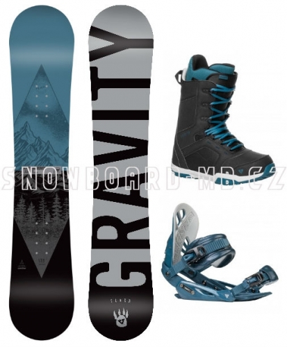 Snowboard komplet Gravity Adventure 2019/2020 - AKCE