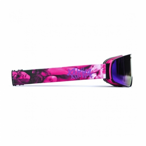 Brýle Pitcha XC3 black pink / full revo pink 