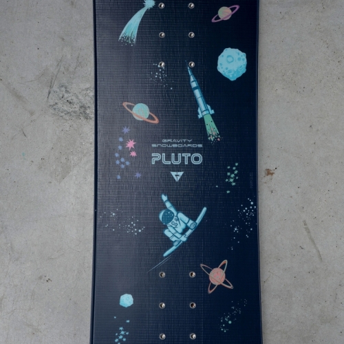 Dětský snowboard komplet Gravity Pluto pro nejmenší, boty s kolečkem 