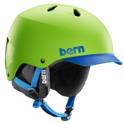 Snowboardová helma Bern Watts matte neon
