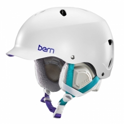 Dámská helma Bern Lenox Satin white / bílá