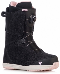 Dámské snb boty Gravity Aura Atop black denim/pink s kolečkem