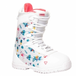 Dětské snowboardové boty Gravity Micra white, dívčí snb obuv bílá s obrázky