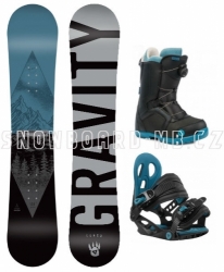Dětský snowboard komplet Gravity Flash s botami s kolečkem Atop