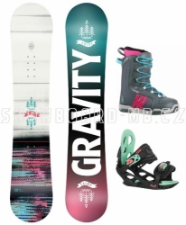 Juniorský dívčí snb komplet Gravity Fairy s botami Westige Ema grey/pink 36, 37