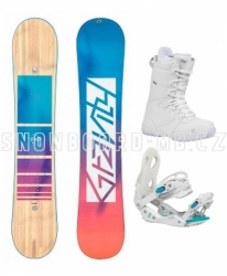 Dámský snowboardový komplet Gravity Trinity 2021/22 s vázáním a botami