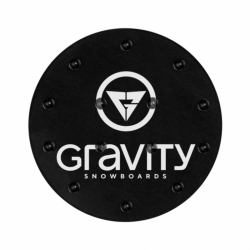Snowboardový grip Gravity Icon Mat black/white