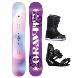 Dámský snowboard set Gravity Voayer 2023/24 stahování bot kolečkem atop