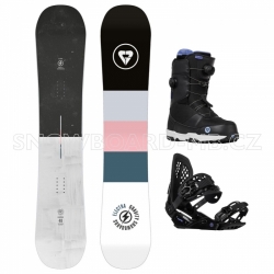 Dámský snowboard komplet Gravity Electra a boty se 2 utahovacími kolečky