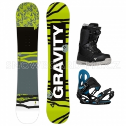 Dětský snowboardový komplet Gravity Flash 2023/24 (boty s kolečkem)
