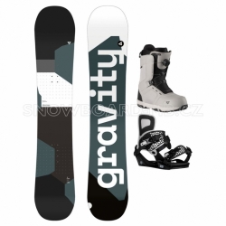 Snowboard komplet pánský Gravity Adventure 2024/25 s botami s kolečkem