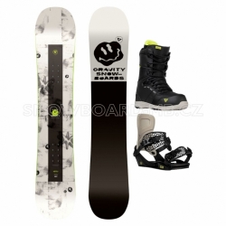 Pánské univerzální snowboardové sety Gravity Madball, snb komplet 2024/25