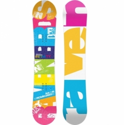 Dámský snowboard Raven Infinity, dámské snowboardy barevné